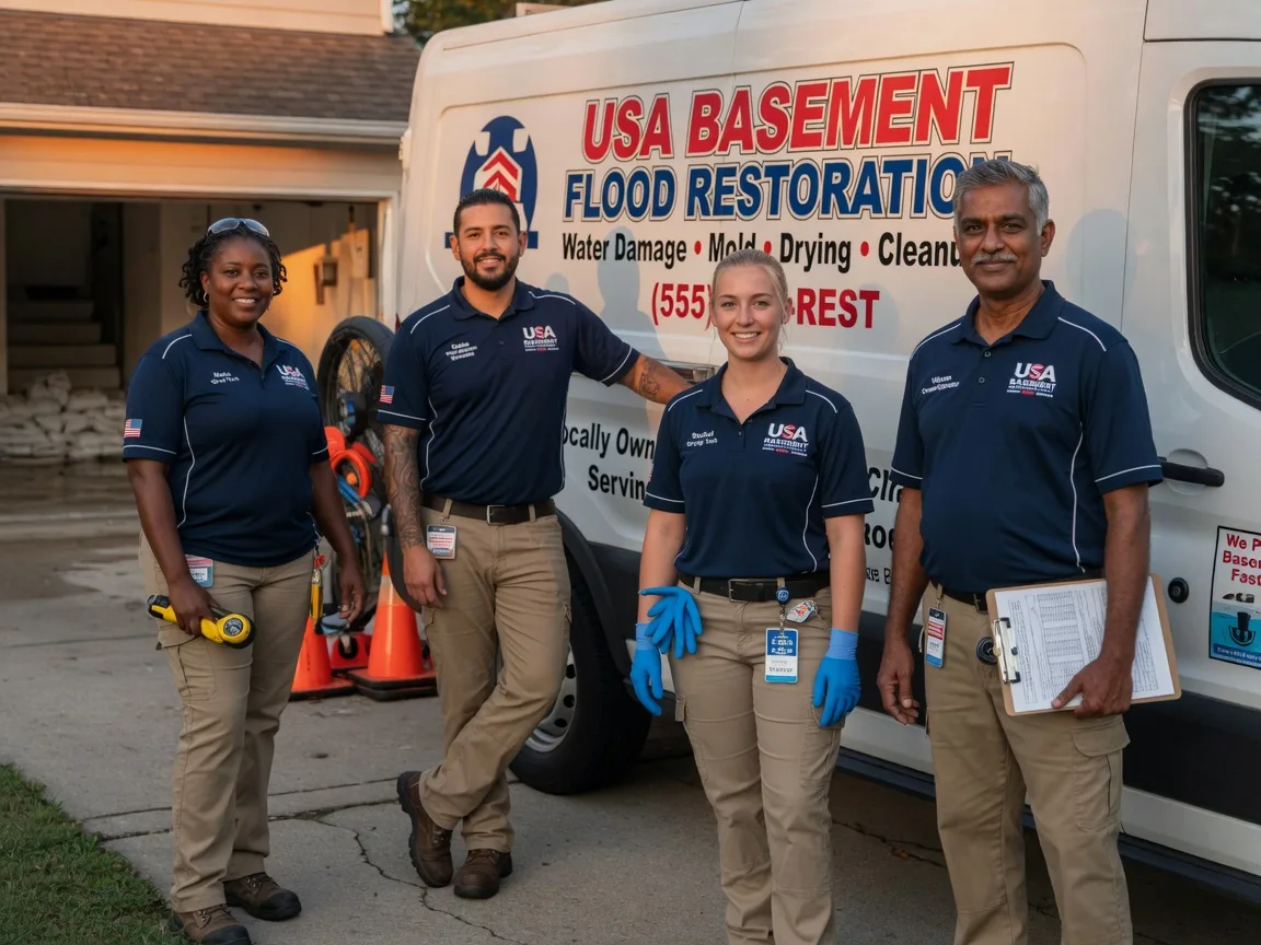 Basement Flood Cleanup company in Urich, MO